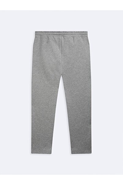 Ltb Γκρι αθλητική φόρμα με ελαστική μέση και ίσιο πόδι