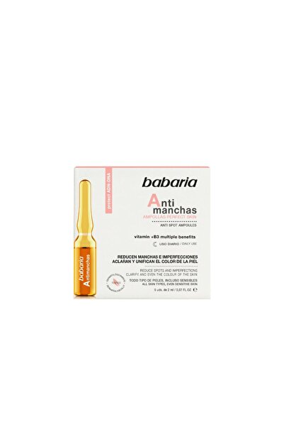 Babaria Ampoules for pigmentation spots with Niacinamide (Vitamin B3), 10 ml -