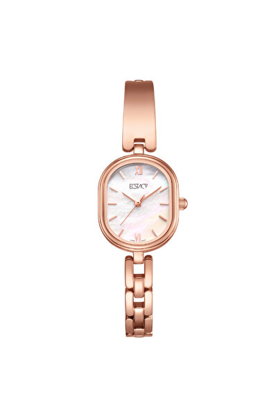 ECSTACY Women's Analog White Dial Watch - E25513-RBKS