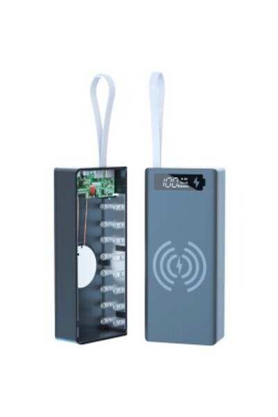 OEM Enclosure (no cells) for 16x18650 — Power Bank, QI Wireless, PD, QC 3.0