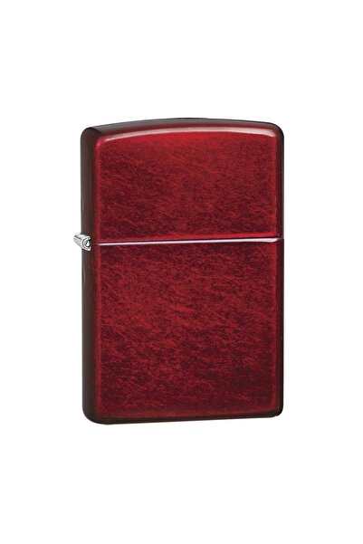 Zippo 21063 Candy Apple Red Lighter, metallic, red