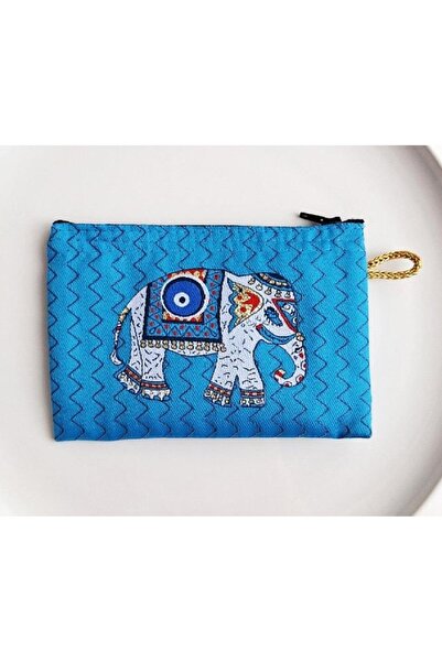 Svc Aksesuar Gift Elephant Figured Multi-Purpose Wallet 15Cmx10Cm