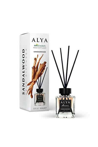 ALYA Διαχύτης με καλάμια – Κομψό σανταλόξυλο, 120 ml