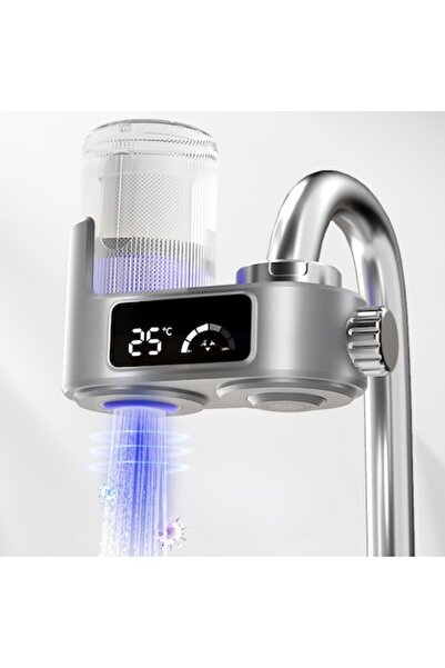 OEM Tap water filter for faucet, Light gray, UV, Activated carbon, for kitchen sink