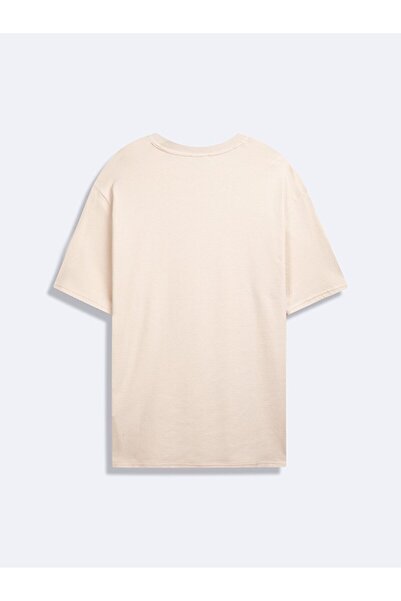 Ltb Βασικό μπλουζάκι με κοντό μανίκι με λαιμόκοψη σε σχήμα Ο