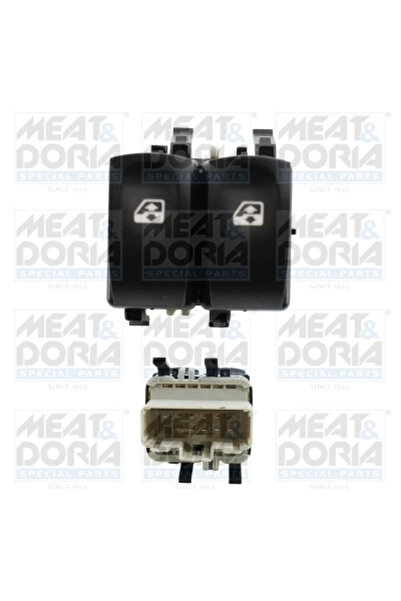 MEATDORIA Comutator Macara Geam Fata Stanga Renault Clio 3/Modus / Grand Modu...