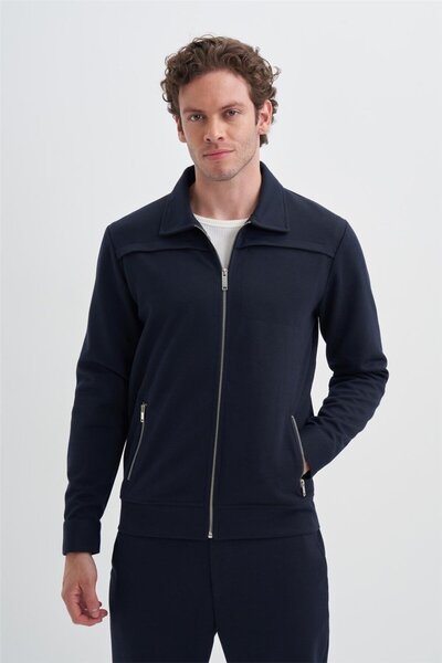 Cazador Caz 5099 Sweat Hırka 24kceeo05099 Lacivert