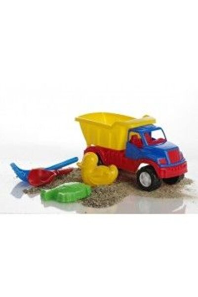 MultiColor Large truck set with shovel and rake for children, Costinesti, 33 x 33 x 16 cm