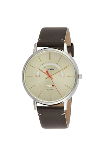 Casio Men's Analog Yellow Dial Watch - MTP-B105L-9AVDF