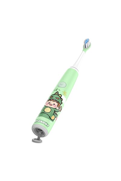 OEM Electric Toothbrush for Children, 2D Micro-Vibrations, 3 Modes, Wireless Charging, 2 Extra Heads, Di