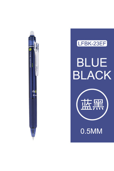 Choice قلم جل قابل للمسح من بايلوت فريكشن من اليابان، لون أسود، LFBK-23EF، سر...