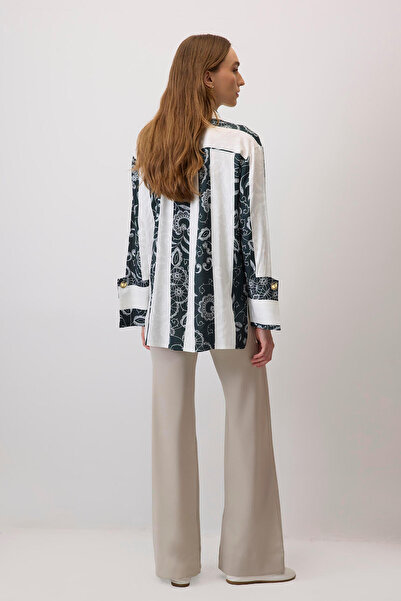 Touché Privé ΠΟΥΚΑΜΙΣΟ ΜΕ ΜΕΓΑΛΗ ΜΑΝΤΙΚΑ ΜΕ ΣΧΕΔΙΟ ΔΑΝΤΕΛΑΣ