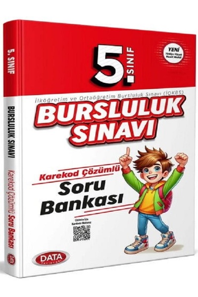 Data Yayınları 5.Sınıf Bursluluk Sınavı Soru Bankası - İOKBS Karekod Çözümlü ...