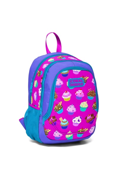 Coral High Çok Gözlü Ortopedik Su İtici Suluk Gözlü İlkokul Ortaokul Günlük Sırt Çantası