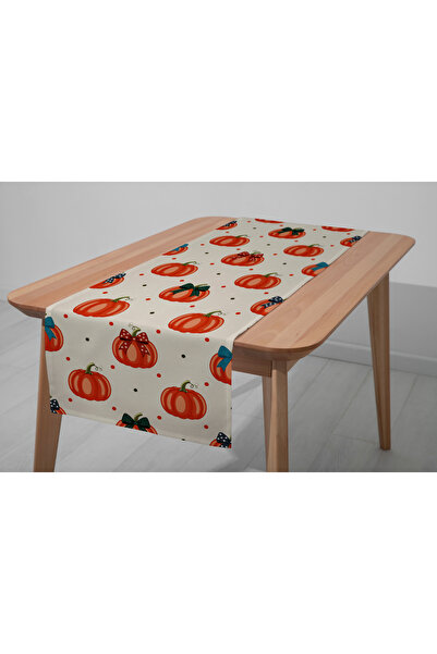 Filamente Digital Printed Runner - Leaf / Autumn / Pumpkin Patterned - 140X40 cm