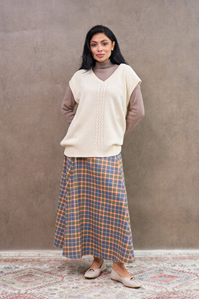 KÜÇÜĞÜM BUTİK Cream Oversize Sweater