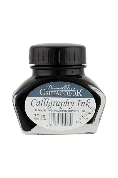 CretaColor Calligraphy Ink Black 30ml