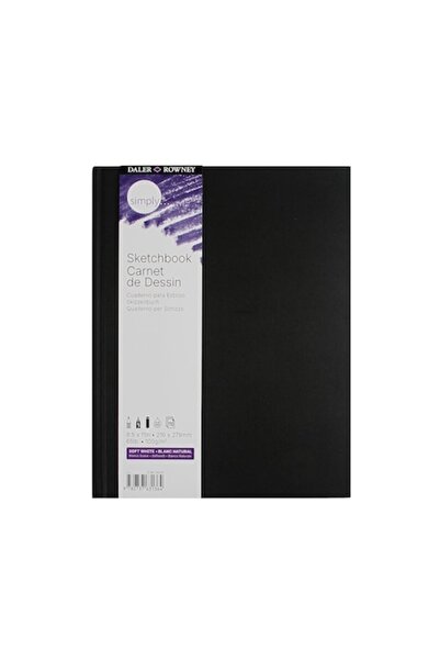 Daler Rowney Caiet de schițe Simply 54 de coli, 100 g/m², 21 x 29,7 cm