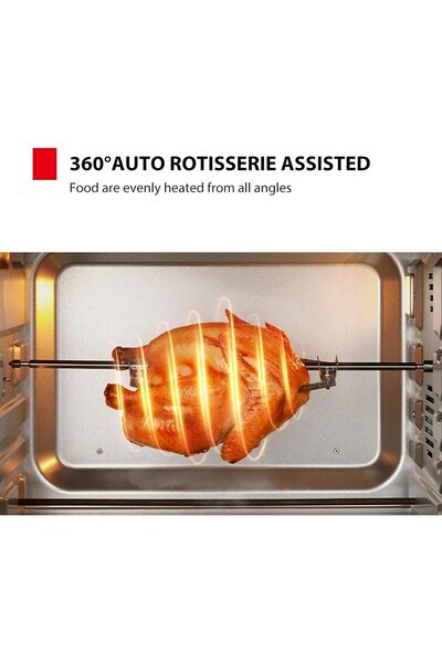 Toshiba 40L Toaster Oven 1800W, 6-in-1, TL-MC40EZF(GR) - Black