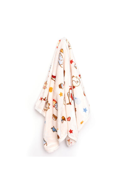 Bebecix Bulut Güneş Desenli Unisex Battaniye Unisex