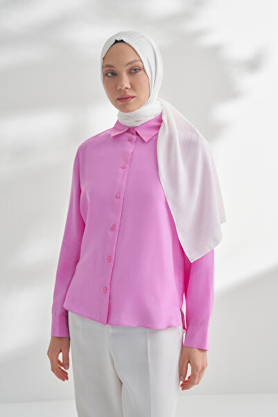 ARMANDA Nanya Jakar Line Patterned Shawl - Cream