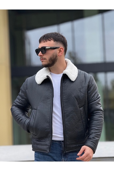 KINGAF Чоловічий комплект з натуральної шкіри