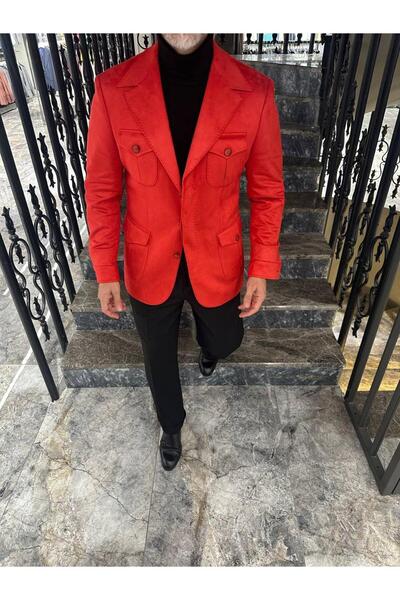 Fc Plus SAFARİ 4 CEP PREMİUM SÜET CEKET