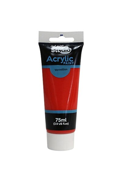 Mont Marte Studio Acrylic Paint 75 ml - Vermilion