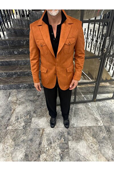 Fc Plus SAFARİ 4 CEP PREMİUM SÜET CEKET