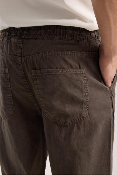 Store 100% Cotton Elastic Waist Baggy Fit Jogger