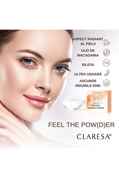Claresa Feel the Pow(d)er! Loose Powder 01, Soft Mat