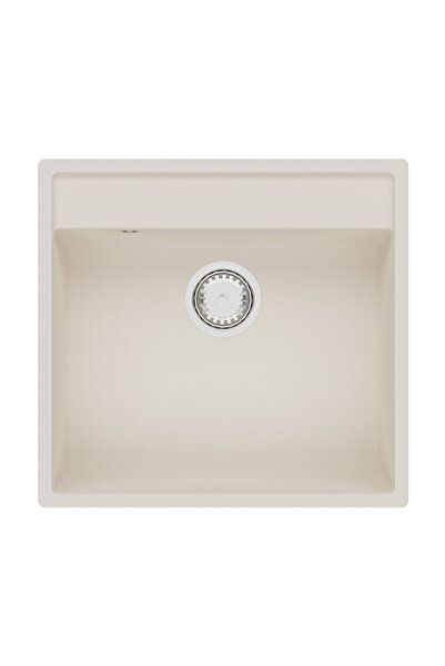 SanDonna Chiuveta din granit compozit EMMA ( 490X490 ) , bej NISIPIU