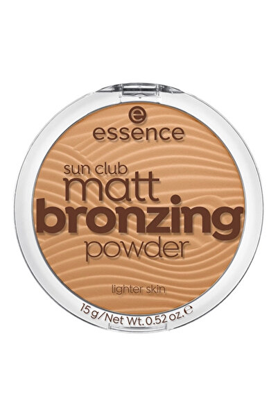 Essence Sun Club Matt Bronzing Powder 01, 15 g