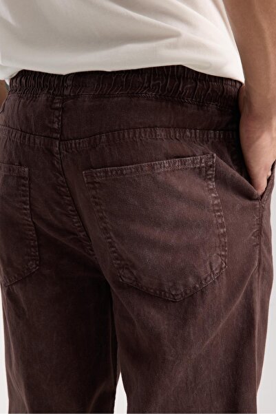 Store 100% Cotton Elastic Waist Baggy Fit Jogger