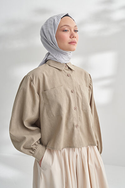 ARMANDA Nanya Jakar Line Pattern Shawl - Silver