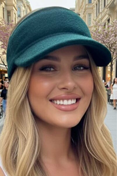 Trenderrs Women's Furry Soft Visor Hat