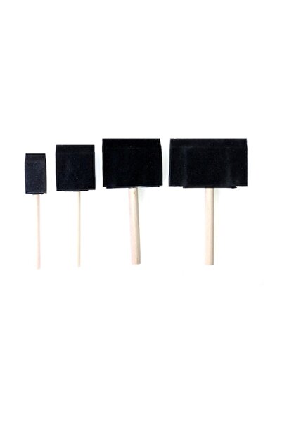 ATELIER set of 4 wide sponge brushes