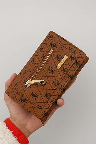 ZEKTON Tan Women's Wallet: Elegant Details, Maximum Functionality