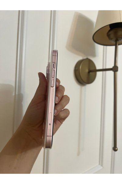 Bushco Store iPhone 15 Transparent Silicone Shockproof Phone Case