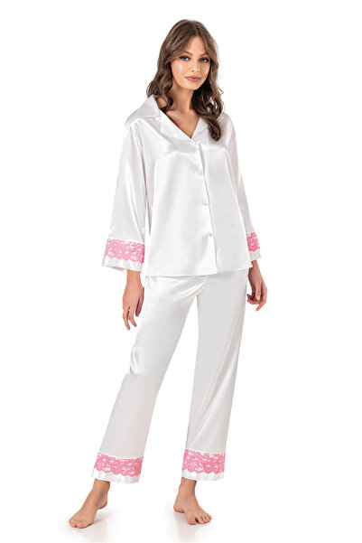 MOONGIRL KADIN SATEN PİJAMA TAKIMI