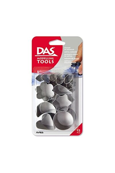 Das Set of 12 metal molds for modeling