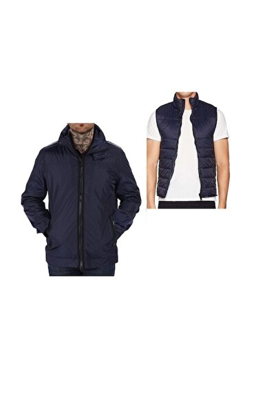 Regatta 2-in-1 Jacket & Vest for Men, Navy, Size 2XL