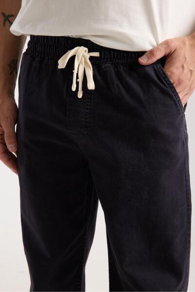 Store 100% Cotton Elastic Waist Baggy Fit Jogger