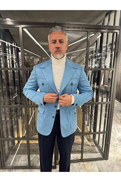 Fc Plus SAFARİ 4 CEP PREMİUM SÜET CEKET