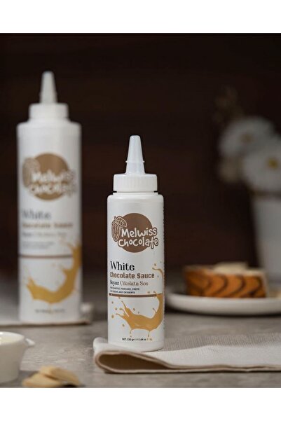 Melwiss Beyaz Çikolata Sosu 300GR