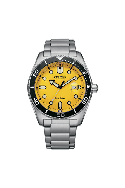 Citizen Men's Analog Yellow Dial Watch - AW1760-81Z