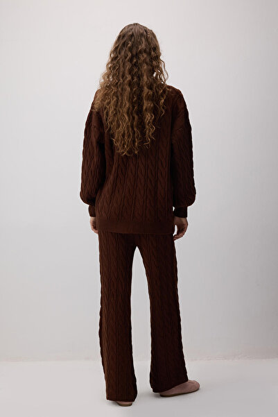 Touché Privé Knitted Patterned Knitwear Set