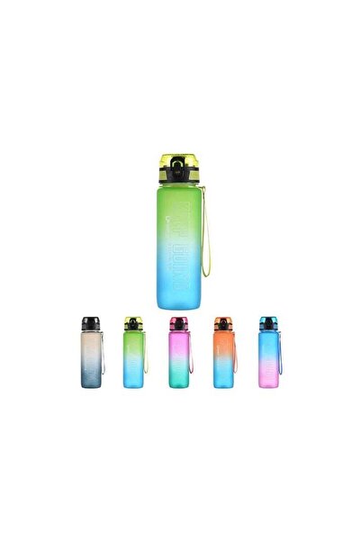 Dessini Sports 850 ml Water Bottle BPA Free Leak Proof - Blue/Green