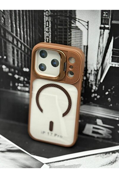 GENERAL Magnetic Shockproof Case for iPhone 17 Pro Max with Camera Lens Protector & Kickstand Ring – MagSafe