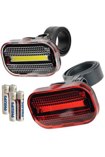 Other Set lumini LED 2K COB pentru bicicletă, față + spate
